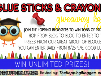 Glue Sticks and crayons